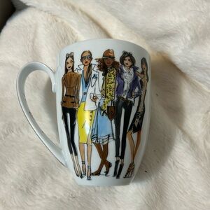Henri Bendel  Porcelain large coffee mug